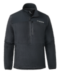 Sherpa Fleece Zip Pullover | Nightfall